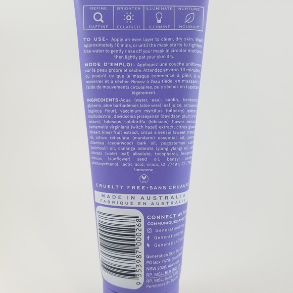 Generation Clay Ultra Violet Brightening Clay Mask - Picture 2 of 6